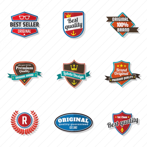 Logotipo retrô vector vintage