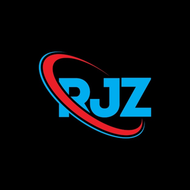 Logotipo rjz rjz letra rjz design de letra logotipo iniciais logotipo rj z ligado com círculo e maiúsculas logotipo monograma rjz tipografia para negócios de tecnologia e marca imobiliária