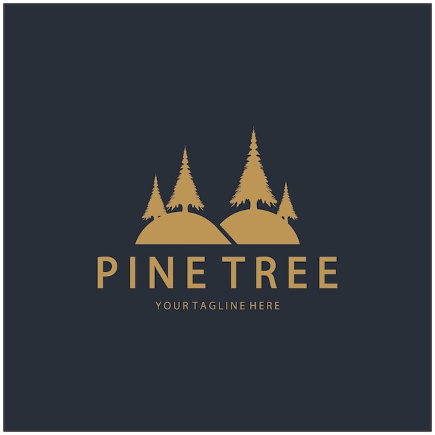 logotipo simples de pinha design de pinheiropara negóciosemblemaplantação de pinheirosindústria de madeira de pinheiro