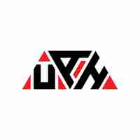 Vetor logotipo triangular com forma de triângulo, logotipo monograma triangular, logotipo de vetor triangular de cor vermelha, logotipo simples, elegante e luxuoso.