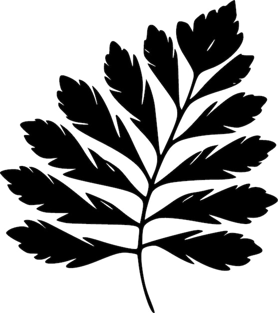 Vetor logotipo vetorial de folha de alta qualidade ilustração vetorial ideal para gráfico de tshirt