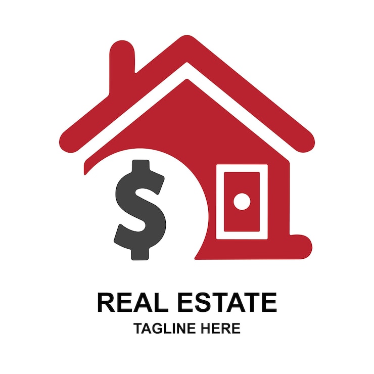 Vetor logotipo vetorial gratuito para soluções domésticas imobiliárias que é uma solução doméstica