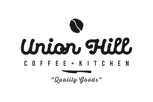 Logotipo vintage para comida e bebida do restaurante