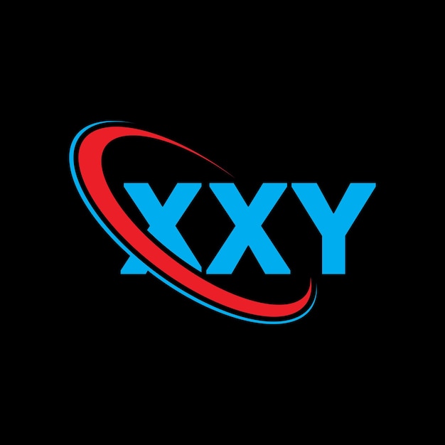 Logotipo XXY Design de logotipo de letra XXY Iniciais do logotipo XXY ligadas com círculo e monograma em maiúsculas Logotipo XY tipografia para negócios de tecnologia e marca imobiliária