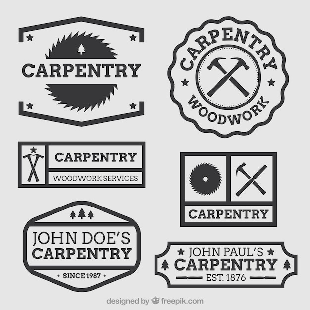 Logotipos bonitos para carpintaria