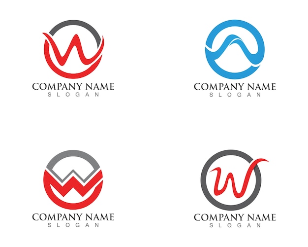 Logotipos da letra w