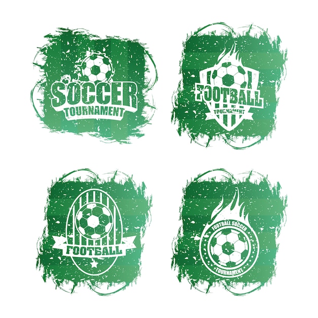 Logotipos de esportes de futebol