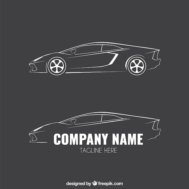 Logotipos do carro