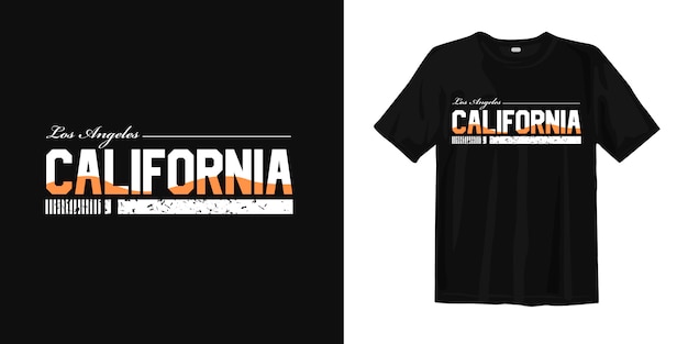 Los angeles califórnia para impressão camiseta