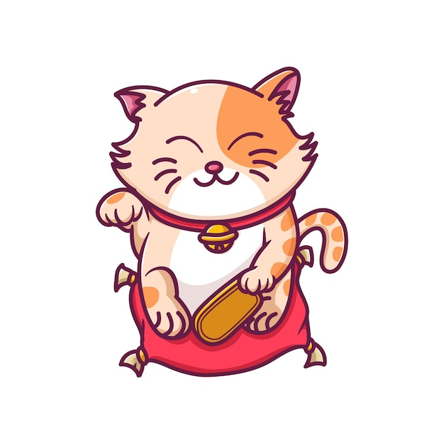 Lucky cat design