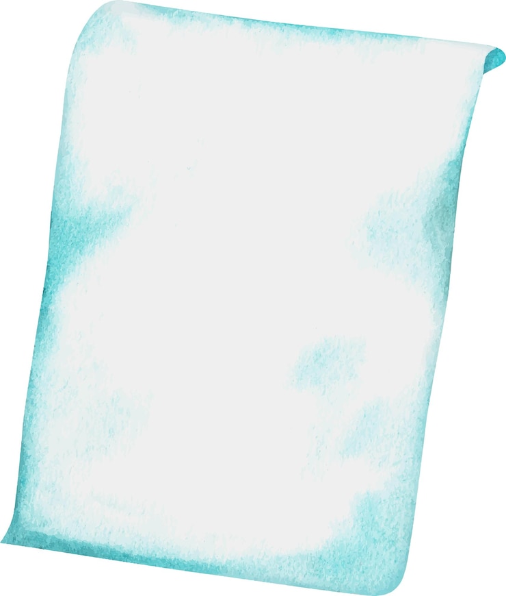 Vetor lugar para ilustração de aquarela de texto