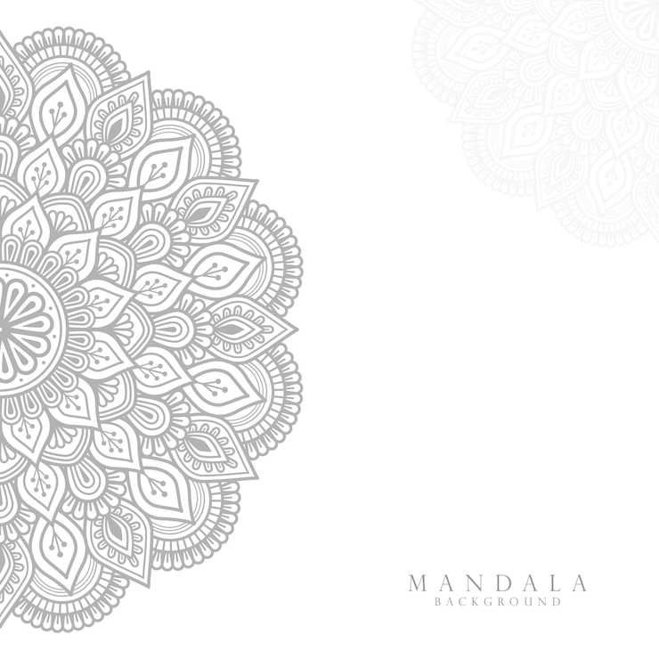Vetor luxury ornamental mandala design background (desenho de fundo de mandala de luxo)