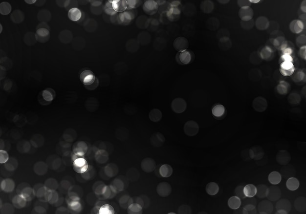 Luz bokeh desfocada
