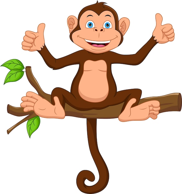 ilustração de macaco de desenho animado 8495589 PNG