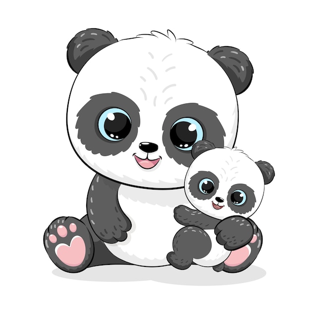 Desenho De Esboço Ilustração Urso Panda Fofo Preto E Branco Vetor PNG ,  Desenho De Urso, Desenho De Panda, Desenho De Asa Imagem PNG e Vetor Para  Download Gratuito