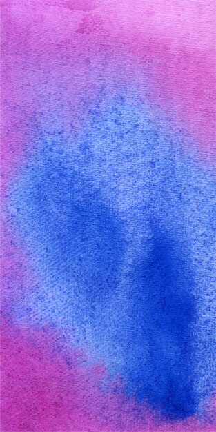 Magenta e azul banner fundo aquarela