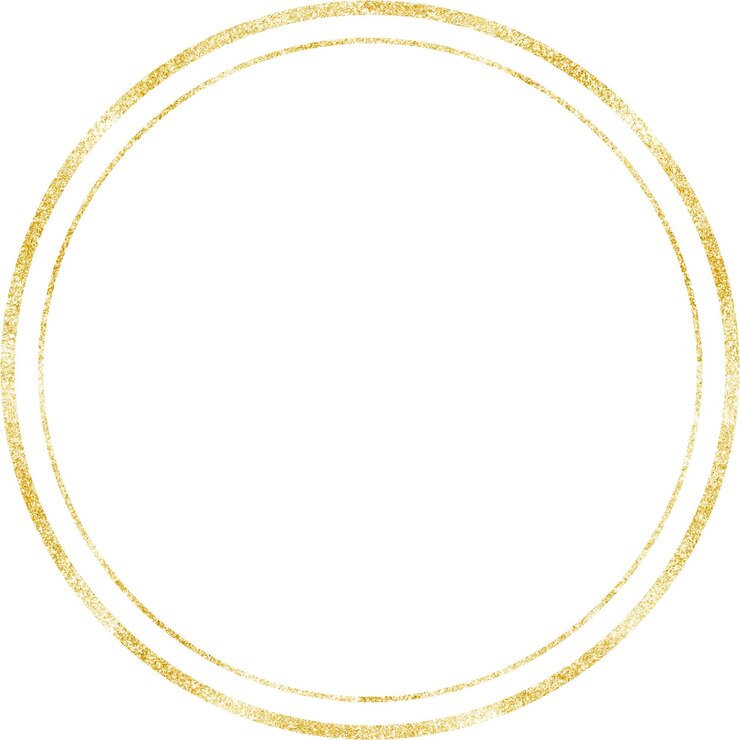 Vetor mancha de tinta brilhante dourada desenhada à mão ilustração pincel pincel ornamento decorar moldura dourada