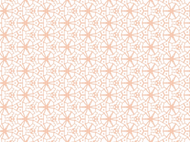 Mandala abstrata marrom ou fundo padrão de papel de parede Ikat