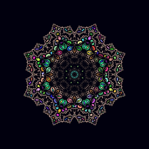 Mandala coloful