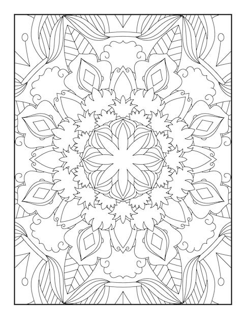 Mandala coloring pages mandala coloring book mandala coloring book pages livro para colorir para crianças