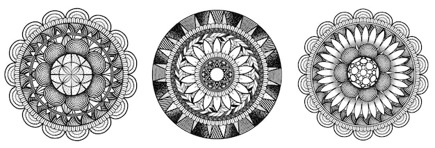 mandala coração 1