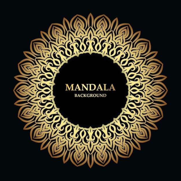 Mandala de fundo árabe