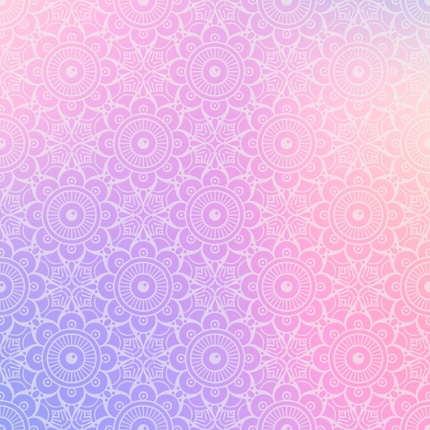 Mandala de fundo Vector