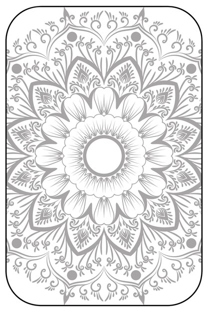 Mandala floral para colorir adultos kdp adulto mandala para colorir kdp interior, mandala para colorir