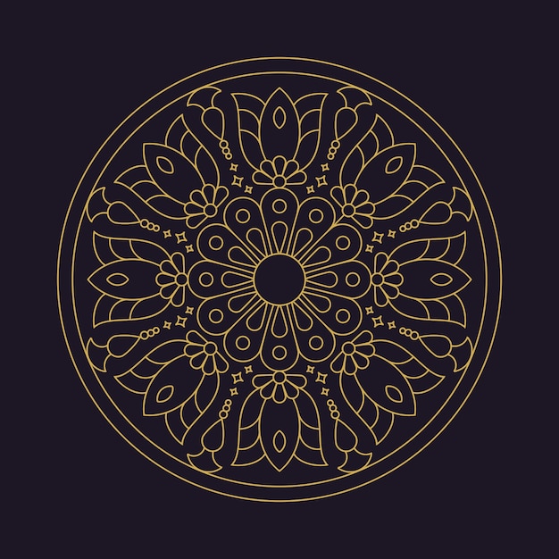 Mandala floral