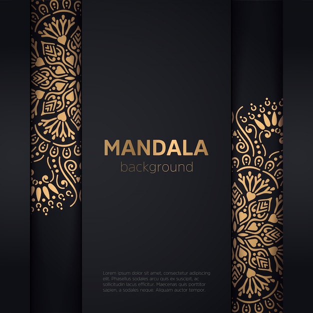 Mandala indiana de vetor