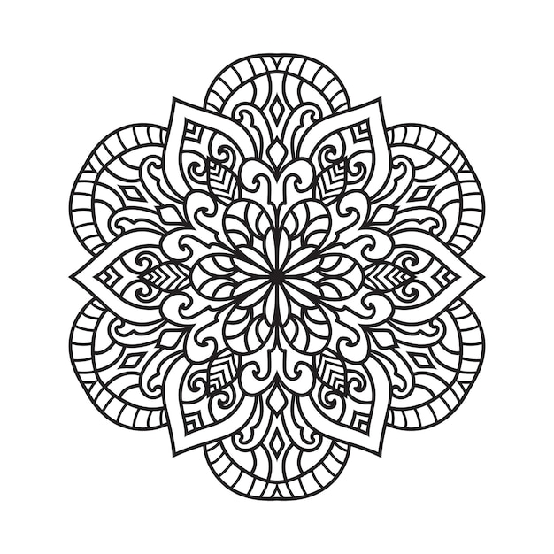 Mandala indiana do vetor