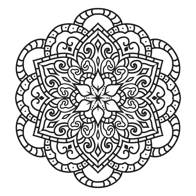 Mandala indiana do vetor