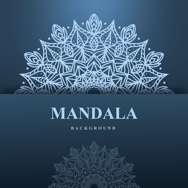 Mandala ornamental desenhada de mão