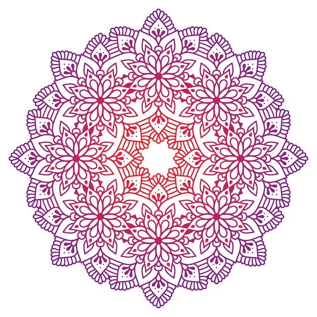 Mandala ornamento oriental