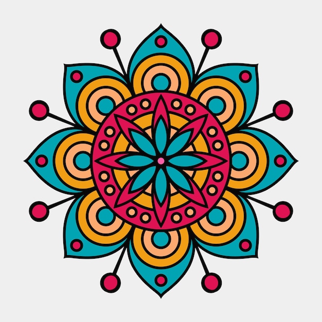 Mandala padrão de fundo