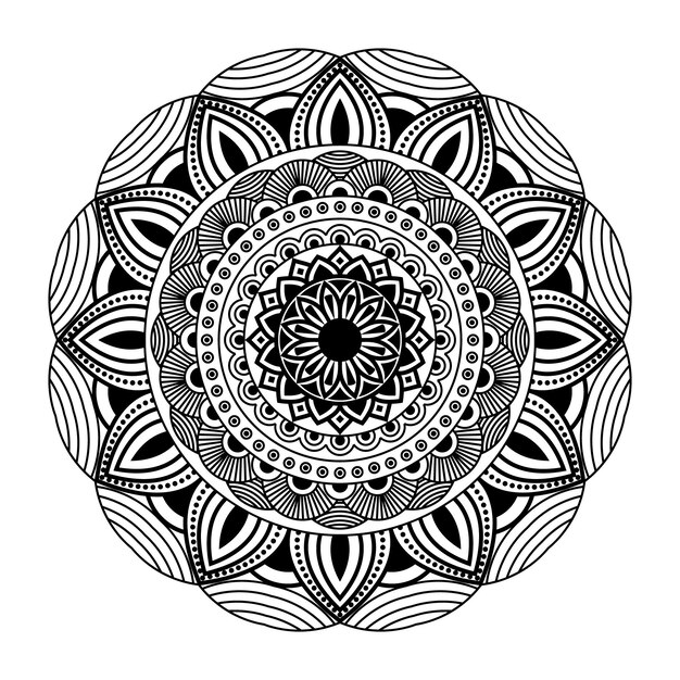 Mandala. página para colorir