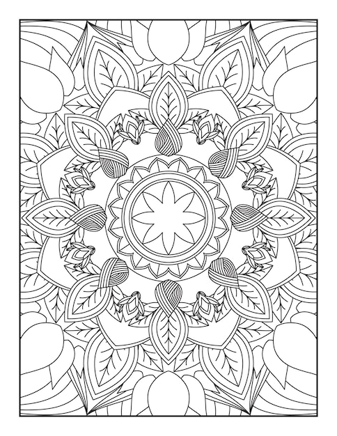 Mandala. página para colorir