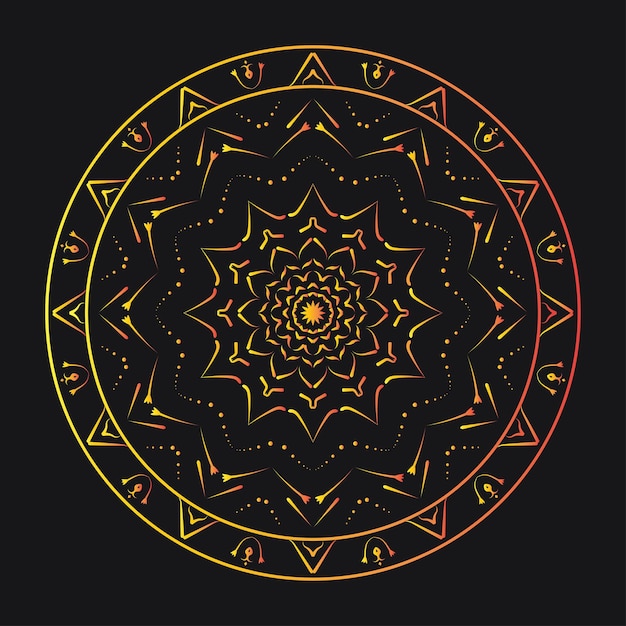 Mandala para colorir para kdp