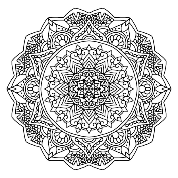 Mandala para colorir