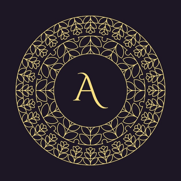 Mandala-vector logo / ícone de ilustração