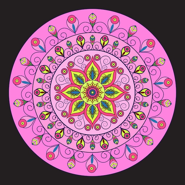 Mandala vector mandala floral mandala flor mandala oriental mandala coloração mandala oriental