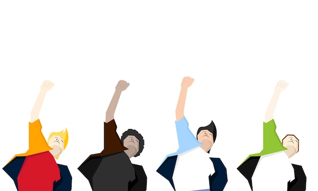 Manos de equipe da comunidade alcançando juntos para apoio e unidade Pessoas de grupos multiculturais diversos