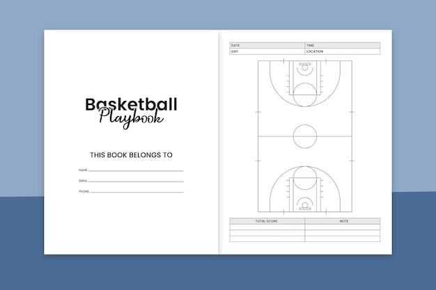 Vetor manual de basquete kdp interior