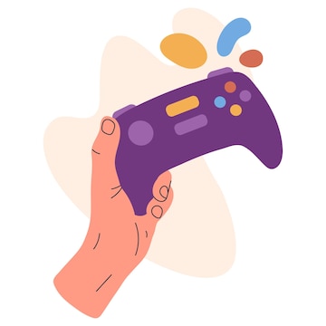 Dois Jogadores Lutam Com a Tela Do Jogo E Mãos Segurando Joysticks Para  Jogos Ilustração do Vetor - Ilustração de controle, cartoon: 213074133