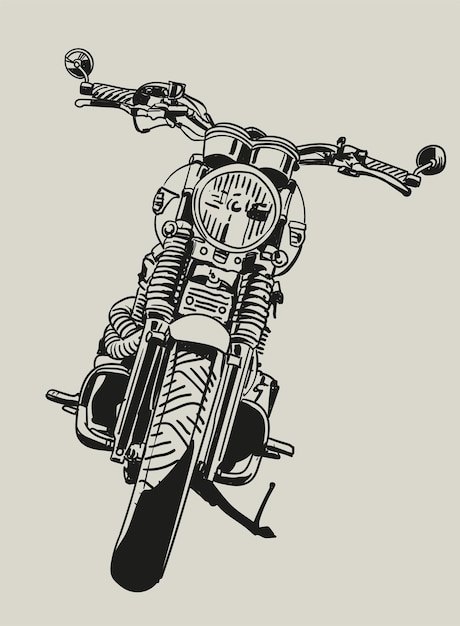 desenho do motociclista isolado desenhado à mão 1330831 Vetor no Vecteezy