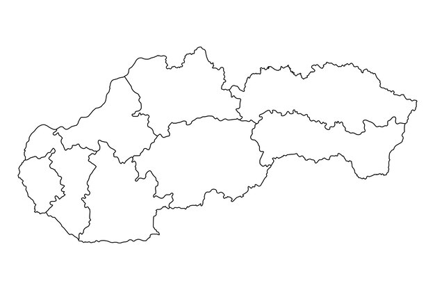 Mapa Vetorial Portugal Com Principais Cidades Rios imagem vetorial de  Lesniewski© 215948804