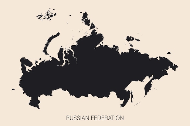 Foto de Federação Russa e mais fotos de stock de Mapa - Mapa, Rússia,  Antiga União Soviética - iStock