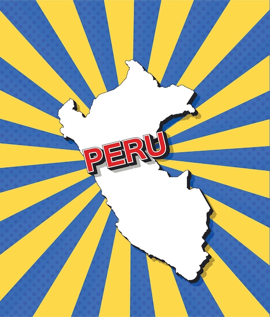 Mapa da pop art do peru