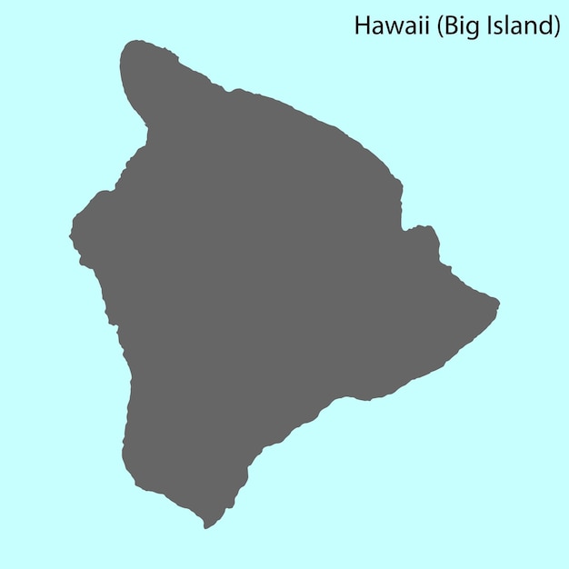 Mapa de alta qualidade da ilha