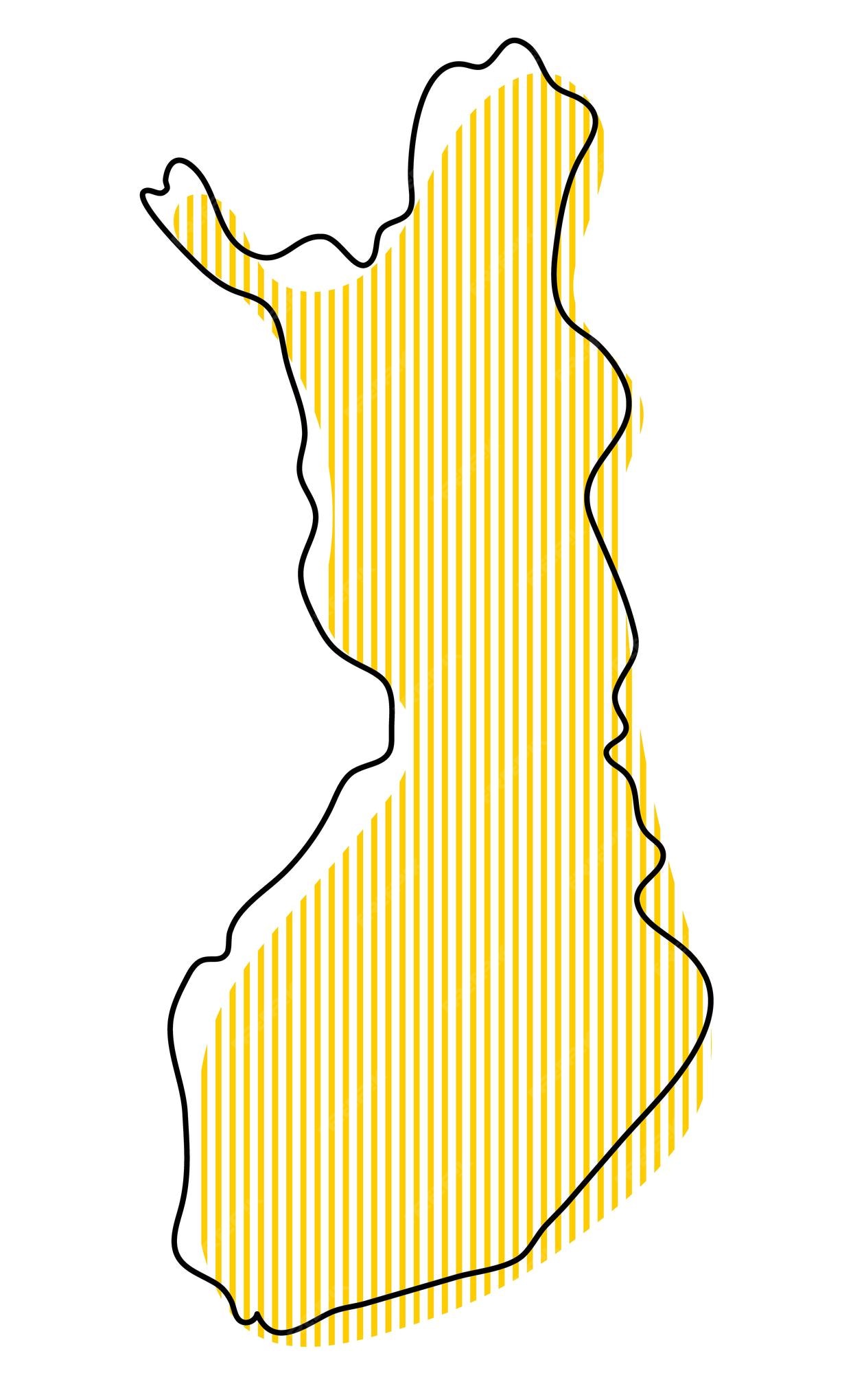 Mapa De Tópicos Simples Estilizado Do ícone Portugal. Mapa De